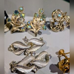 Vintage Lot of 5 Earrings